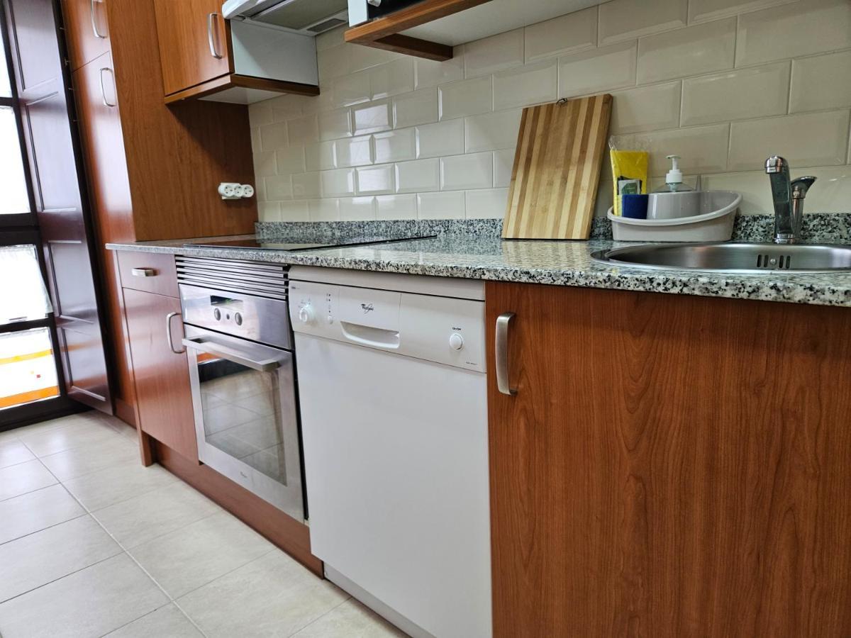 13B01 Apartamento Con Terraza Y Garaje Рибадеселья Экстерьер фото